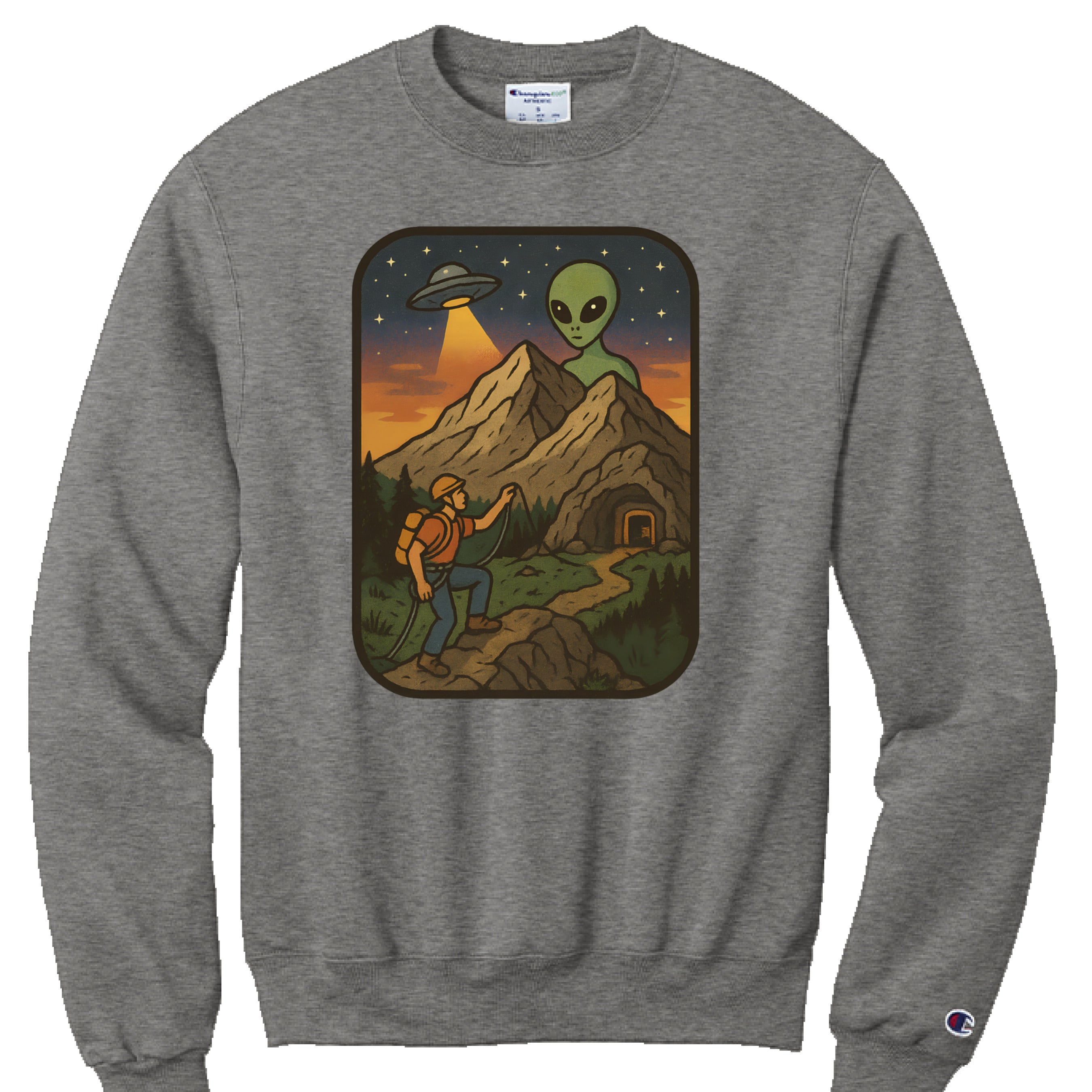 CHARCOAL HEATHER - FRONT